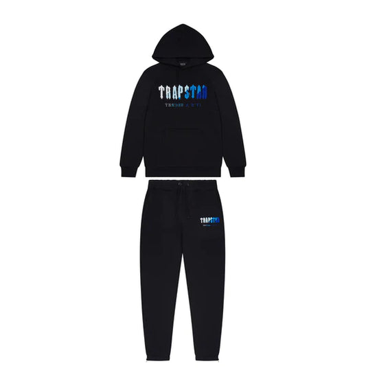 Trapstar Chenille Decoded Tracksuit - Black Ice 2.0