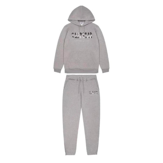 Trapstar Chenille Decoded Tracksuit - Grey Camo