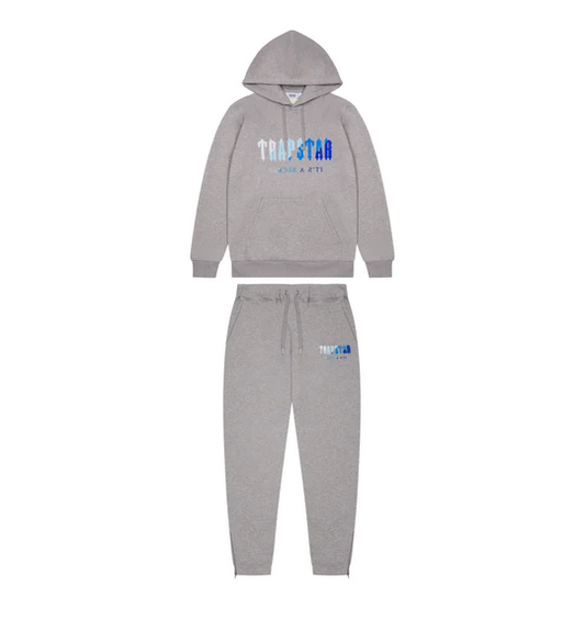 Trapstar Chenille Decoded Tracksuit - Grey Ice 2.0
